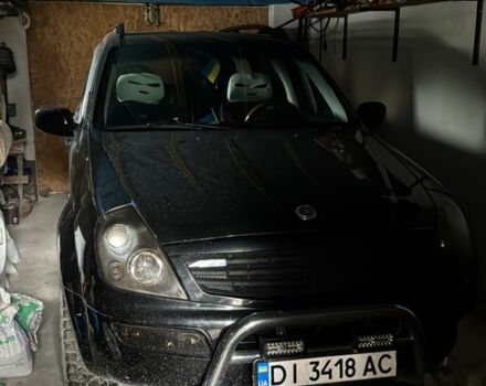 Чорний Cанг Йонг Rexton, об'ємом двигуна 2.7 л та пробігом 352 тис. км за 8000 $, фото 4 на Automoto.ua