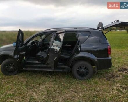 Черный Cанг Йонг Рекстон, объемом двигателя 2.7 л и пробегом 380 тыс. км за 7500 $, фото 8 на Automoto.ua