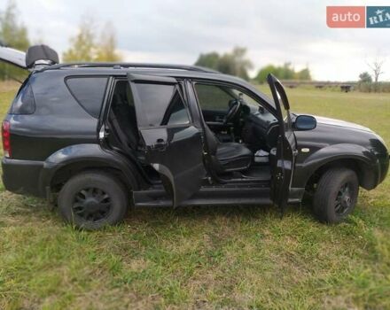 Черный Cанг Йонг Рекстон, объемом двигателя 2.7 л и пробегом 380 тыс. км за 7500 $, фото 17 на Automoto.ua