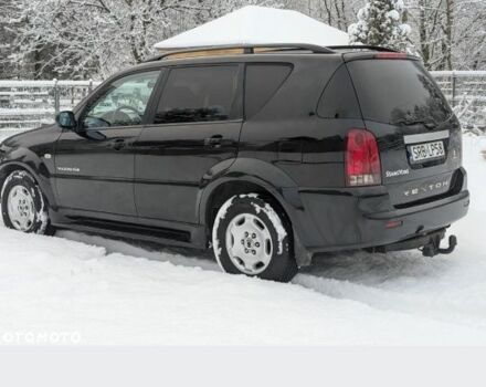 Черный Cанг Йонг Рекстон, объемом двигателя 2.7 л и пробегом 300 тыс. км за 4500 $, фото 6 на Automoto.ua