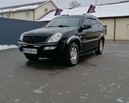 Чорний Cанг Йонг Rexton, об'ємом двигуна 2.7 л та пробігом 400 тис. км за 7300 $, фото 22 на Automoto.ua