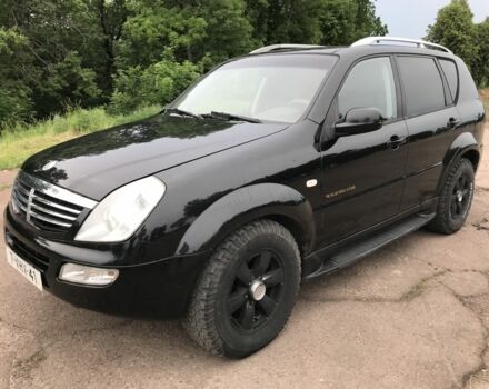 Чорний Cанг Йонг Rexton, об'ємом двигуна 2.7 л та пробігом 253 тис. км за 4999 $, фото 3 на Automoto.ua