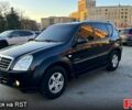 Черный Cанг Йонг Рекстон, объемом двигателя 2.7 л и пробегом 290 тыс. км за 5500 $, фото 1 на Automoto.ua