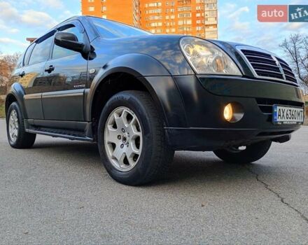 Черный Cанг Йонг Рекстон, объемом двигателя 2.7 л и пробегом 240 тыс. км за 7000 $, фото 11 на Automoto.ua