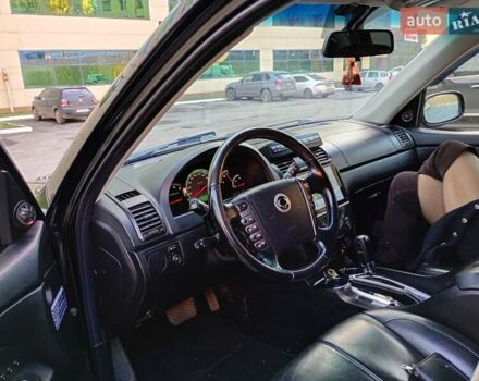 Черный Cанг Йонг Рекстон, объемом двигателя 2.7 л и пробегом 240 тыс. км за 7000 $, фото 10 на Automoto.ua