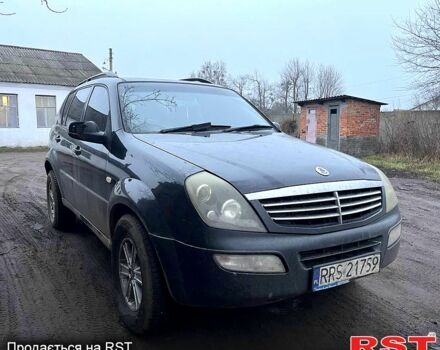 Черный Cанг Йонг Рекстон, объемом двигателя 2.7 л и пробегом 245 тыс. км за 2500 $, фото 8 на Automoto.ua