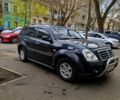 Черный Cанг Йонг Рекстон, объемом двигателя 2.7 л и пробегом 270 тыс. км за 6300 $, фото 1 на Automoto.ua