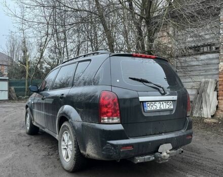 Черный Cанг Йонг Рекстон, объемом двигателя 2.7 л и пробегом 247 тыс. км за 2500 $, фото 5 на Automoto.ua