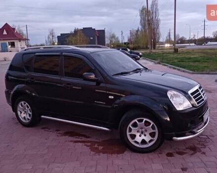 Черный Cанг Йонг Рекстон, объемом двигателя 2.7 л и пробегом 215 тыс. км за 7650 $, фото 11 на Automoto.ua