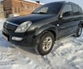 Черный Cанг Йонг Рекстон, объемом двигателя 2.7 л и пробегом 267 тыс. км за 3500 $, фото 1 на Automoto.ua