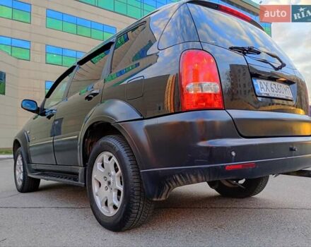 Черный Cанг Йонг Рекстон, объемом двигателя 2.7 л и пробегом 240 тыс. км за 7000 $, фото 9 на Automoto.ua