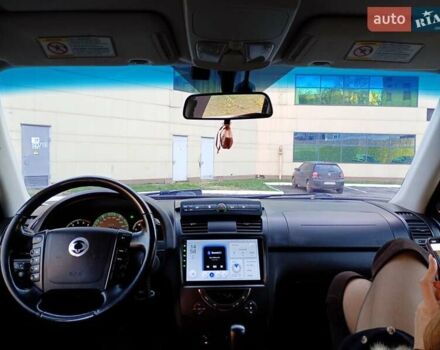 Черный Cанг Йонг Рекстон, объемом двигателя 2.7 л и пробегом 240 тыс. км за 7000 $, фото 13 на Automoto.ua