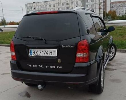 Черный Cанг Йонг Рекстон, объемом двигателя 2.7 л и пробегом 215 тыс. км за 7650 $, фото 15 на Automoto.ua