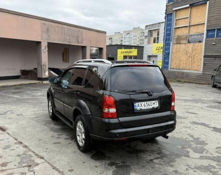 Черный Cанг Йонг Рекстон, объемом двигателя 2.7 л и пробегом 250 тыс. км за 7000 $, фото 4 на Automoto.ua