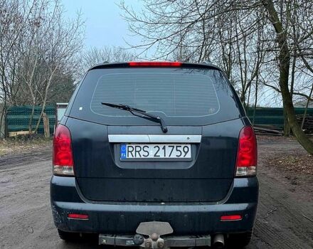 Черный Cанг Йонг Рекстон, объемом двигателя 2.7 л и пробегом 245 тыс. км за 2500 $, фото 2 на Automoto.ua