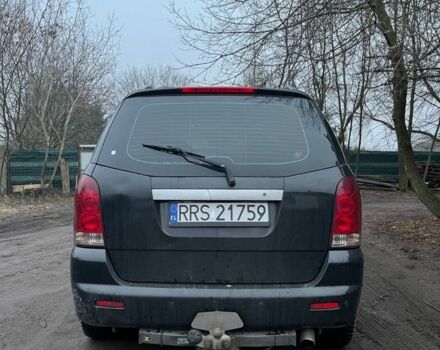 Черный Cанг Йонг Рекстон, объемом двигателя 2.7 л и пробегом 247 тыс. км за 2500 $, фото 2 на Automoto.ua