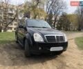 Черный Cанг Йонг Рекстон, объемом двигателя 2.7 л и пробегом 250 тыс. км за 8749 $, фото 1 на Automoto.ua