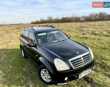 Черный Cанг Йонг Рекстон, объемом двигателя 2.7 л и пробегом 246 тыс. км за 6600 $, фото 14 на Automoto.ua