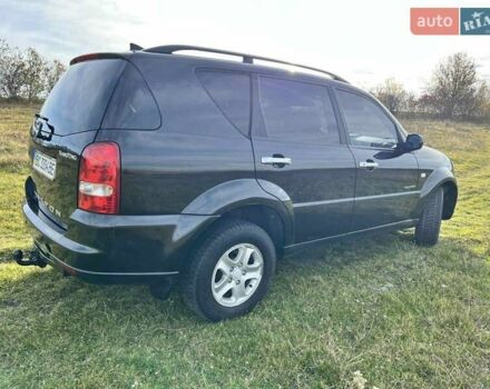 Черный Cанг Йонг Рекстон, объемом двигателя 2.7 л и пробегом 246 тыс. км за 6600 $, фото 2 на Automoto.ua