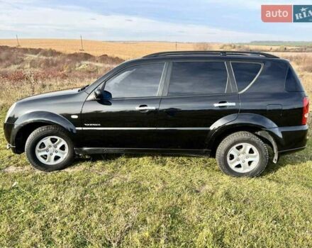 Черный Cанг Йонг Рекстон, объемом двигателя 2.7 л и пробегом 246 тыс. км за 6600 $, фото 6 на Automoto.ua