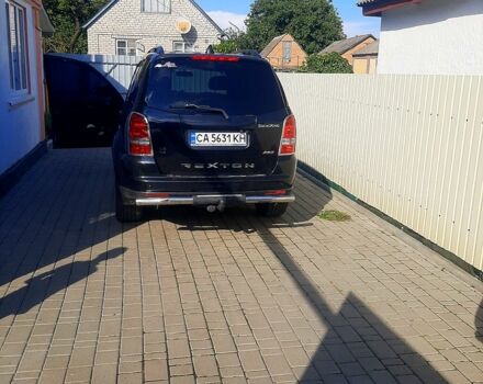 Чорний Cанг Йонг Rexton, об'ємом двигуна 2.7 л та пробігом 193 тис. км за 7500 $, фото 5 на Automoto.ua