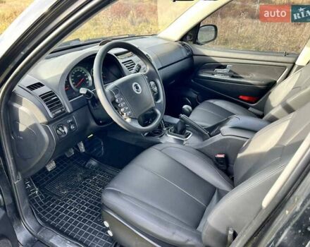 Черный Cанг Йонг Рекстон, объемом двигателя 2.7 л и пробегом 246 тыс. км за 6600 $, фото 17 на Automoto.ua