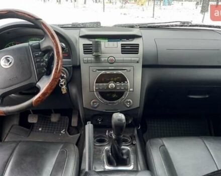 Черный Cанг Йонг Рекстон, объемом двигателя 2.7 л и пробегом 240 тыс. км за 8900 $, фото 1 на Automoto.ua