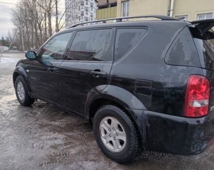 Черный Cанг Йонг Рекстон, объемом двигателя 2.7 л и пробегом 206 тыс. км за 6900 $, фото 1 на Automoto.ua