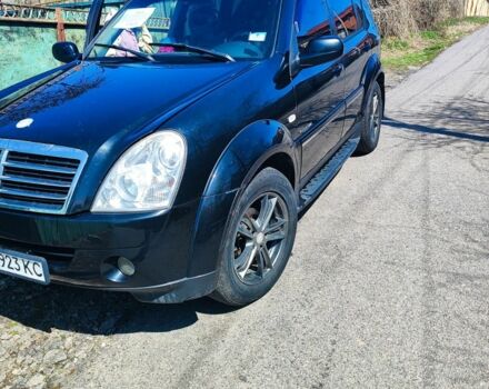 Черный Cанг Йонг Рекстон, объемом двигателя 2.7 л и пробегом 320 тыс. км за 7300 $, фото 8 на Automoto.ua