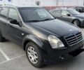 Черный Cанг Йонг Рекстон, объемом двигателя 2.7 л и пробегом 265 тыс. км за 5850 $, фото 1 на Automoto.ua