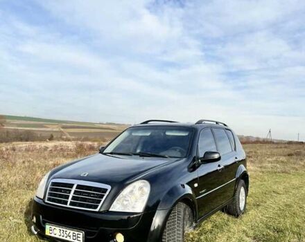 Черный Cанг Йонг Рекстон, объемом двигателя 2.7 л и пробегом 246 тыс. км за 6600 $, фото 10 на Automoto.ua