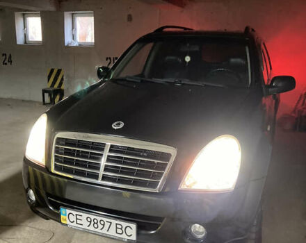 Чорний Cанг Йонг Rexton, об'ємом двигуна 2.7 л та пробігом 159 тис. км за 9500 $, фото 34 на Automoto.ua