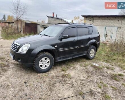Чорний Cанг Йонг Rexton, об'ємом двигуна 2.7 л та пробігом 196 тис. км за 8200 $, фото 8 на Automoto.ua