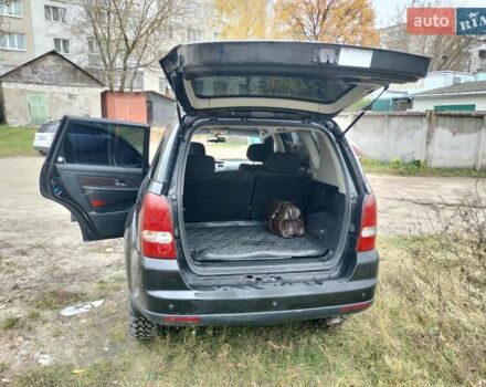 Чорний Cанг Йонг Rexton, об'ємом двигуна 2.7 л та пробігом 196 тис. км за 8200 $, фото 12 на Automoto.ua
