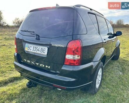 Черный Cанг Йонг Рекстон, объемом двигателя 2.7 л и пробегом 246 тыс. км за 6600 $, фото 8 на Automoto.ua