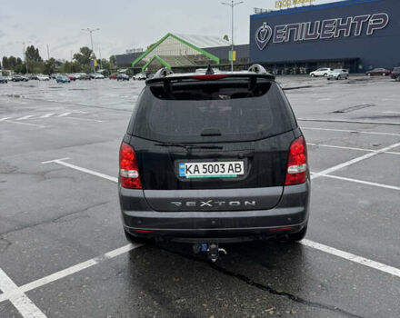 Чорний Cанг Йонг Rexton, об'ємом двигуна 2.7 л та пробігом 298 тис. км за 9800 $, фото 5 на Automoto.ua