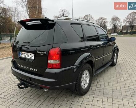 Чорний Cанг Йонг Rexton, об'ємом двигуна 2.7 л та пробігом 229 тис. км за 7500 $, фото 3 на Automoto.ua