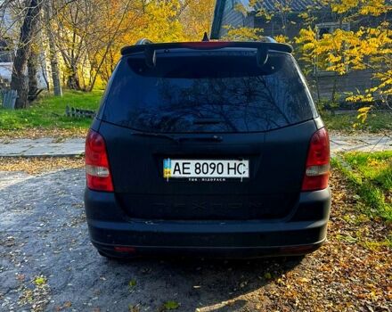 Черный Cанг Йонг Рекстон, объемом двигателя 2.7 л и пробегом 222 тыс. км за 6500 $, фото 1 на Automoto.ua