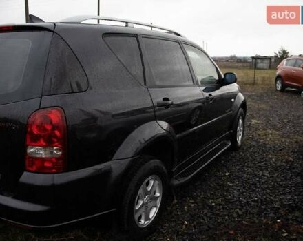 Чорний Cанг Йонг Rexton, об'ємом двигуна 2.7 л та пробігом 123 тис. км за 9000 $, фото 4 на Automoto.ua