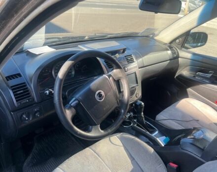 Черный Cанг Йонг Рекстон, объемом двигателя 2.7 л и пробегом 253 тыс. км за 7809 $, фото 4 на Automoto.ua