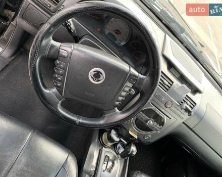 Чорний Cанг Йонг Rexton, об'ємом двигуна 2.7 л та пробігом 200 тис. км за 10500 $, фото 13 на Automoto.ua