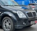 Черный Cанг Йонг Рекстон, объемом двигателя 2.7 л и пробегом 187 тыс. км за 11490 $, фото 2 на Automoto.ua