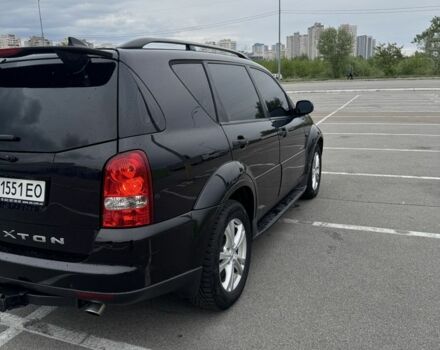 Черный Cанг Йонг Рекстон, объемом двигателя 2.7 л и пробегом 247 тыс. км за 10000 $, фото 13 на Automoto.ua