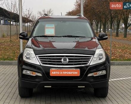 Черный Cанг Йонг Рекстон, объемом двигателя 2.7 л и пробегом 201 тыс. км за 10900 $, фото 1 на Automoto.ua