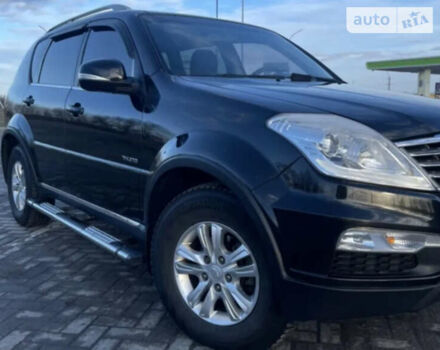 Чорний Cанг Йонг Rexton, об'ємом двигуна 2.7 л та пробігом 218 тис. км за 14300 $, фото 1 на Automoto.ua