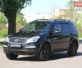 Черный Cанг Йонг Рекстон, объемом двигателя 2.7 л и пробегом 230 тыс. км за 12500 $, фото 2 на Automoto.ua