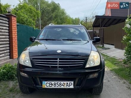 Чорний Cанг Йонг Rexton, об'ємом двигуна 2.8 л та пробігом 200 тис. км за 5500 $, фото 1 на Automoto.ua