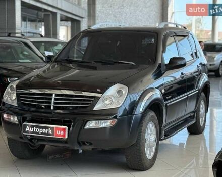 Чорний Cанг Йонг Rexton, об'ємом двигуна 2.8 л та пробігом 168 тис. км за 6490 $, фото 1 на Automoto.ua
