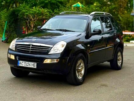 Чорний Cанг Йонг Rexton, об'ємом двигуна 2.9 л та пробігом 186 тис. км за 4950 $, фото 1 на Automoto.ua