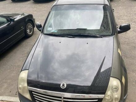 Черный Cанг Йонг Рекстон, объемом двигателя 2.7 л и пробегом 200 тыс. км за 3500 $, фото 1 на Automoto.ua